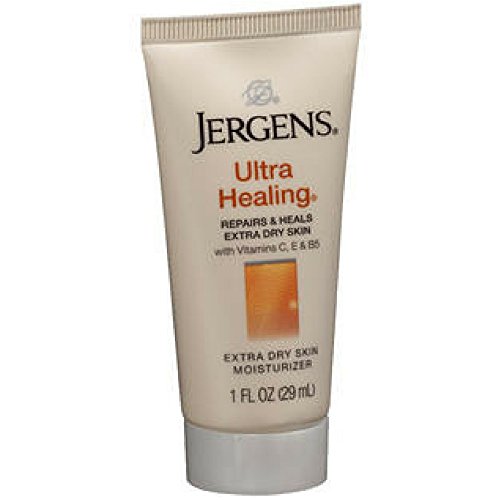 Jergens Ultra Healing Extra Dry Skin Moisturizer, 1 Fl Oz (Pack of 6)