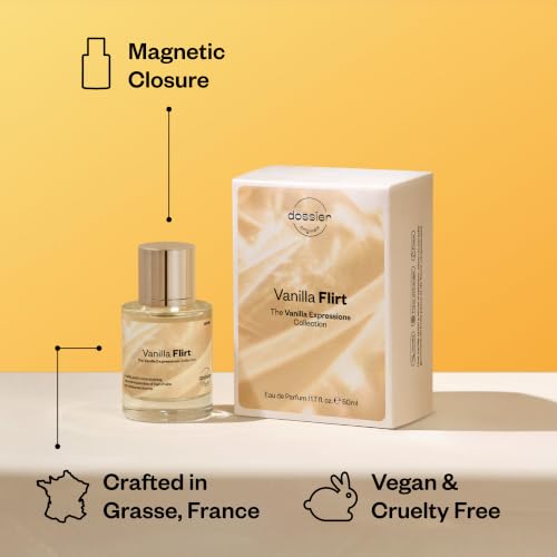 Dossier Vanilla Flirt Perfume Spray 1.7oz - Playful & Sensual Fragrance (Variation: 1.7 Fl Oz Pack of 1)