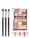7 Color Eyeshadow Palette - Nude Pink Brown Matte Shimmer