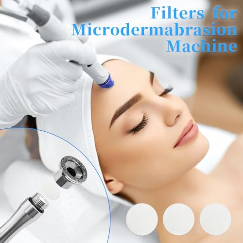 400 Pack Microdermabrasion Filters 10mm - Replacement Pads