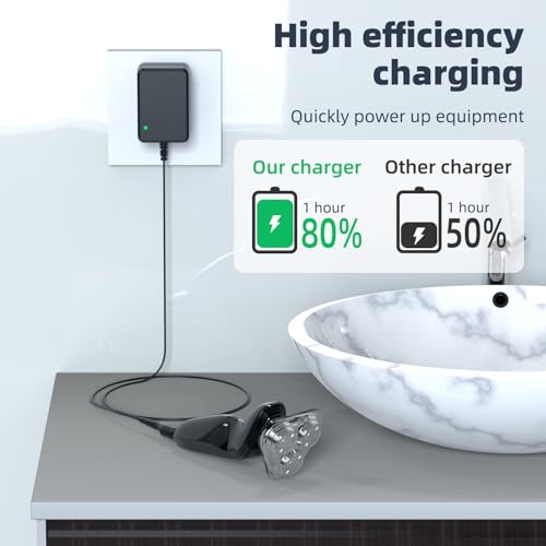 4.3V for Philips One Blade Charger, Replacement Philips Norelco Oneblade QP2520, QP2520/90, QP2520/72, QP2520/70, A00390 Charging Cord, Trimmer Electric Shaver Power Supply Cord
