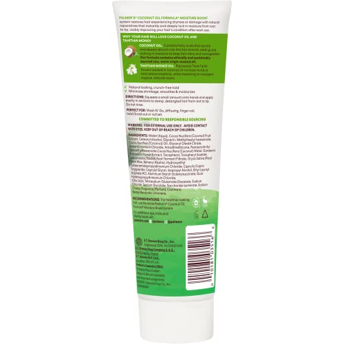Palmer's Coconut Oil Formula Moisture Boost Curl Whip Cream, 8.5 oz. (Pack of 2)