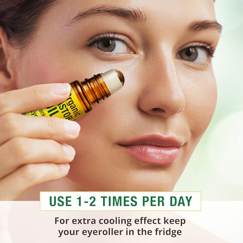 Castor Oil Roll On Eye Roller - Dark Circles & Wrinkles