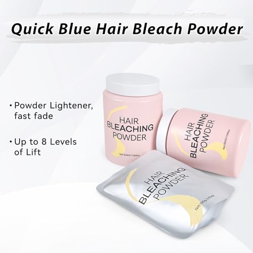 JUANCHI Hair Bleach Powder 100g - Lifts 8 Levels