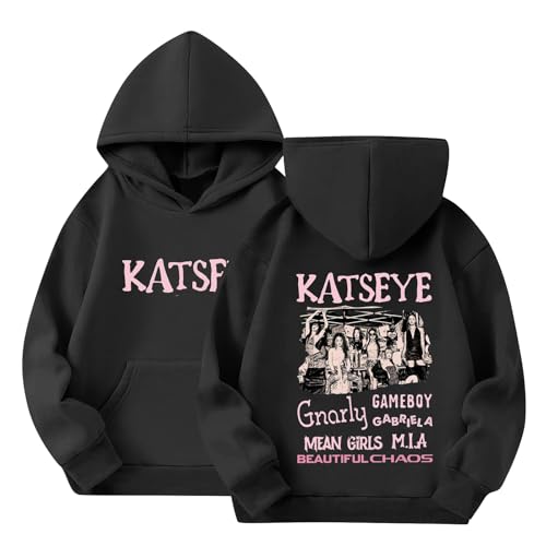Kids Katseye Graphic Hoodie Long Sleeve Sweatshirt