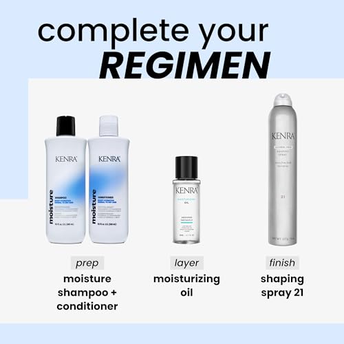 Moisture Shampoo | Boost Hydration | Improve Manageability and Shine | Nourish Dry Hair | Color Safe | Efforless Detangling | Normal to Dry Hair