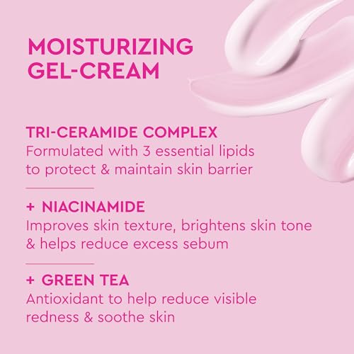 BYOMA Creamy Jelly Cleanser & Moisturizing Gel Cream Bundle - Gentle Face Wash + Lightweight Gel Lotion with Ceramides, Niacinamide & Green Tea ? Supports Skin Barrier - 5.91 fl oz + 1.69 fl oz