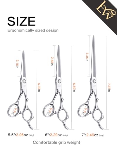 Professional Hair Shears 6.5" - Japanese 440C Steel