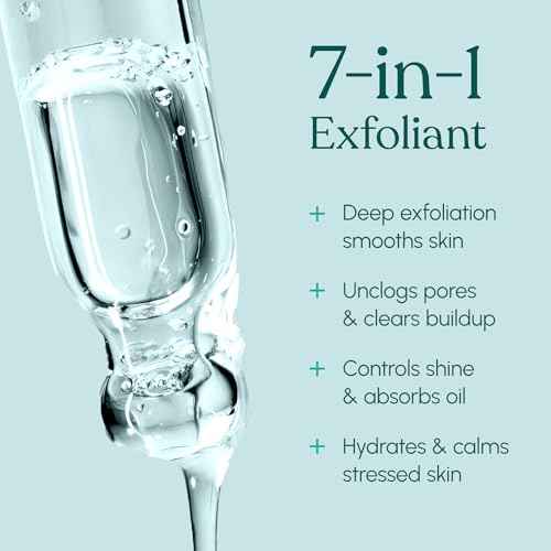 30 DAY MIRACLE BHA 20% Peeling Solution - Clinical Strength BHA Liquid Exfoliant for Clogged Pores, Wrinkles & Blackhead Remover - Salicylic Acid Serum & Chemical Exfoliant for Face Peel 1oz