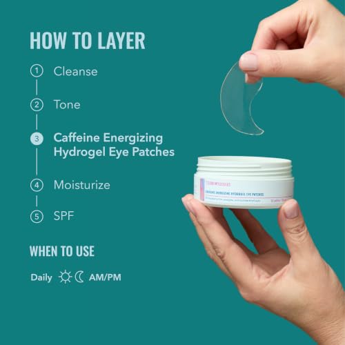 Good Molecules Caffeine Hydrogel Eye Patches - 30 Pairs