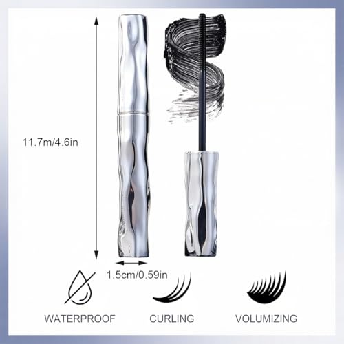 3D Lengthening Waterproof Mascara – Curling & Volumizing