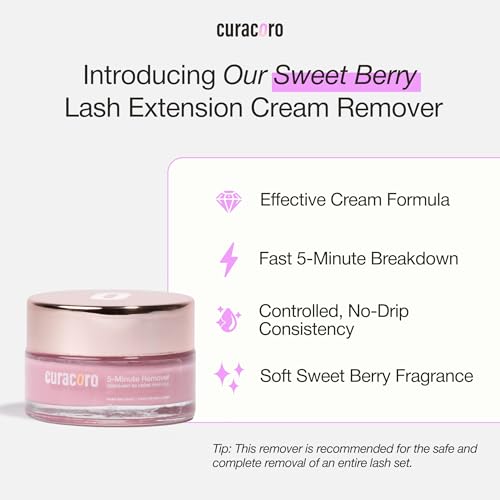 CURACORO Cream Lash Remover 15g - Professional Eyelash Extension