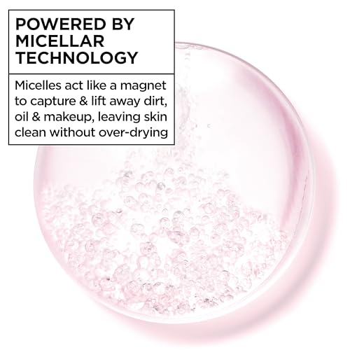 Unscented Garnier Micellar Water Hydrating Facial Cleanser & Makeup Remover - 13.5 Fl Oz