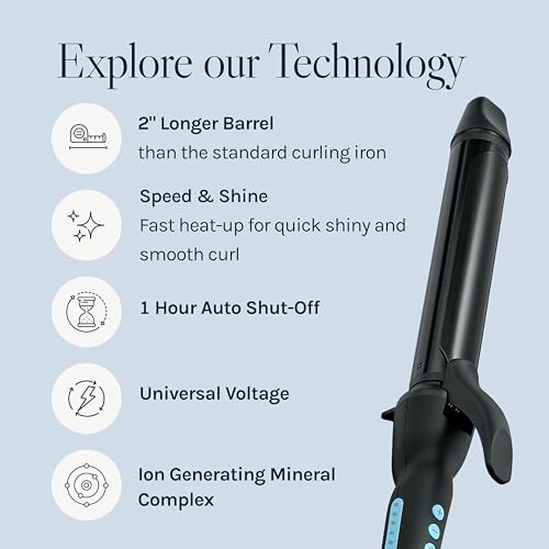 Bio Ionic 1.25" Curling Iron with NanoIonic MX Technology