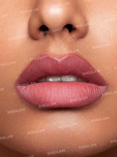 SHEGLAM Macaron 2-in-1 Matte Lip Liner & Lipstick Set - Long Lasting, Trendy
