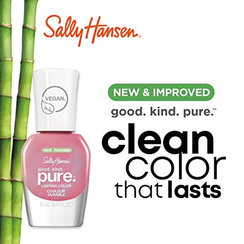 Sally Hansen - Good. Kind. Pure Vegan Nail Polish, Lava Rocks, 0.33 Fl Oz, Packaging May Vary (Pack of 2)