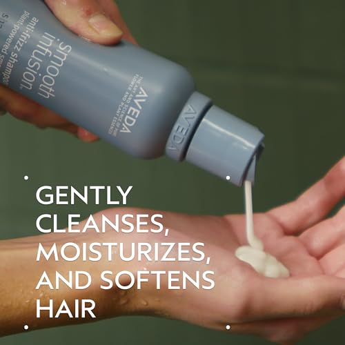 Aveda Smooth Infusion Anti-Frizz Shampoo & Conditioner Set | Smooths and Controls Frizz | Protects Against Humidity | for Medium to Thick Hair | 95%+ Naturally Derived* | Travel Size