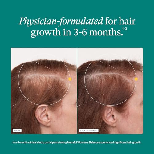 Nutrafol Women's Balance Hair Growth Supplements, Ages 45+