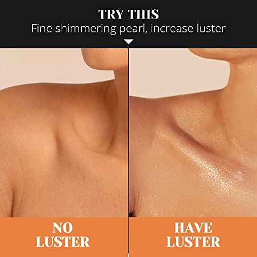 Liyalan Shimmer Body Oil 5 Color Gold 3.38 Fl Oz Face Glow Pearl Highlighter Illuminator Body Makeup Shine Glitter Gold Liquid Taning