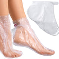 Disposable Plastic Foot Covers for Paraffin Wax Bath & Pedicure (200 Pack)