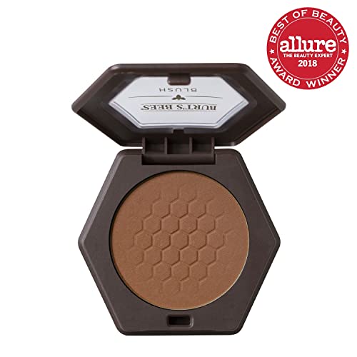 Burts Bees 100% Natural Blush with Vitamin E, Toasted Cinnamon - 0.19 Ounce