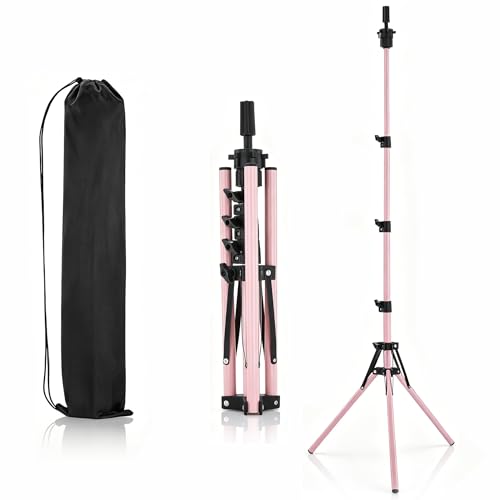 Adjustable Wig Head Stand Tripod 17-63 inch