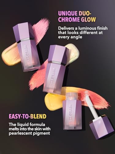 SHEGLAM Chroma-Glow Bloom Liquid Highlighter – Multichrome