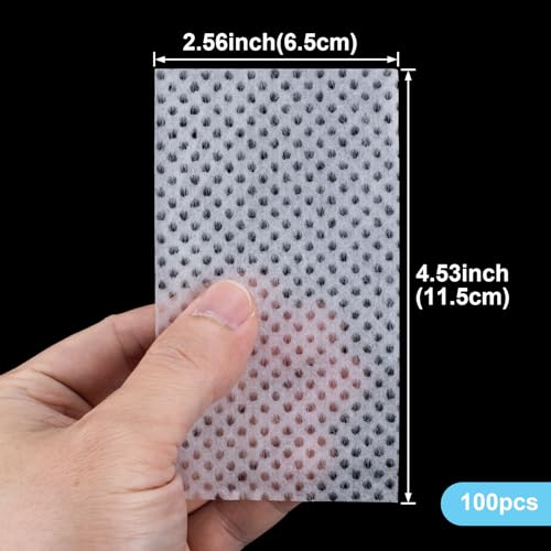 100pcs Hair Perm Papers, 4.53x2.56in, High Temperature Resistant