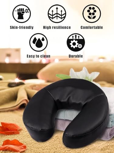 Universal Memory Foam Massage Face Cradle Cushion for Tables & Chairs
