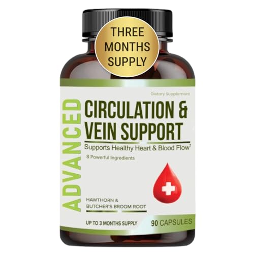 NutraPro Blood Circulation Supplement - Leg & Vein Support, 90 Caps