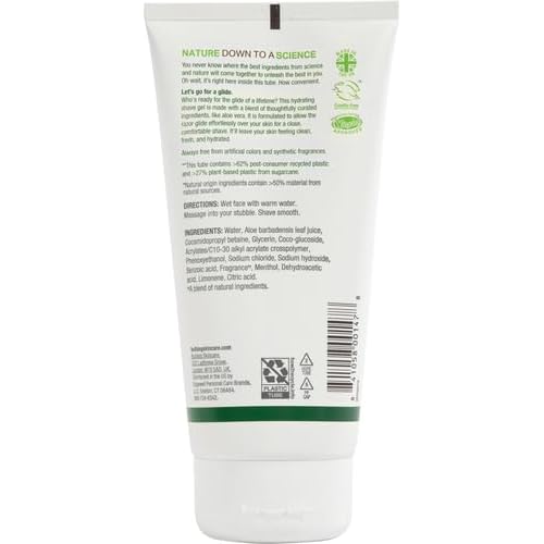 Bulldog Mens Skincare and Grooming Original Shave Gel, 5.9 Ounce