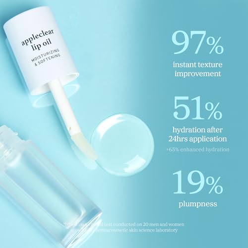 NOONI Lip Oil Appleclear C01 Clear – Plumping Hydrating Gloss