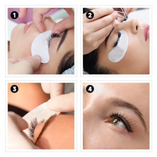 Vaincre Hydrogel Under Eye Patches for Lash Extensions, 120 Pairs