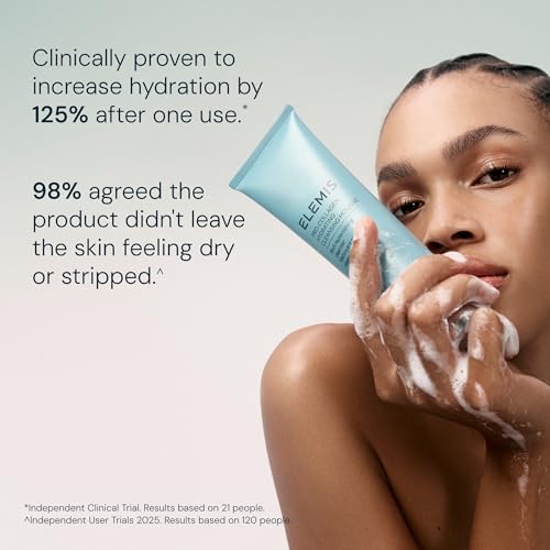 ELEMIS Pro-Collagen Hydrating Cleansing Mousse 4.23 Fl Oz - Gentle Step 2 Facial Cleanser for Sensitive & Dry Skin