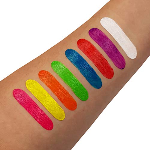 Moon Glow - Neon UV Paint Stick Body Crayon for The Face & Body ? White