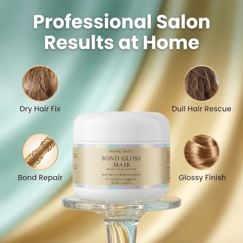 Olavita Bond Gloss Mask - Deep Repair for Dull, Damaged Hair