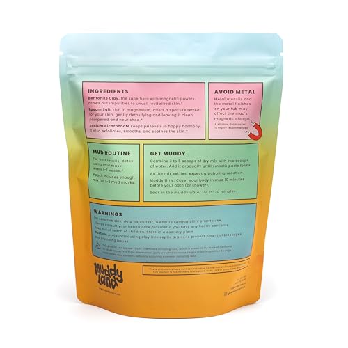 Bentonite Clay Detox Bath Soak & Body Mud Mask