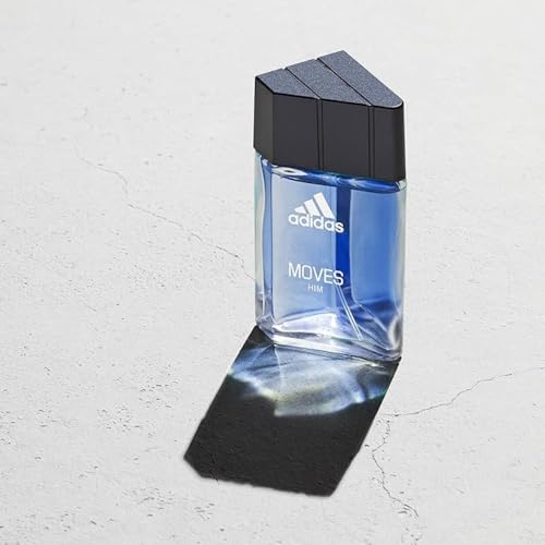 Adidas Moves for Him Men's Fragrance Gift Set - 1 oz EDT & 2.5 oz Spray