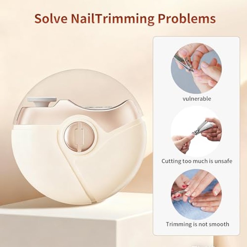 3-in-1 Electric Nail Clipper for Seniors, Adults & Kids - Kiwtreby