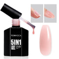 Pink Builder Gel for Nails - 5 in 1 UV Gel Polish & Nail Extension