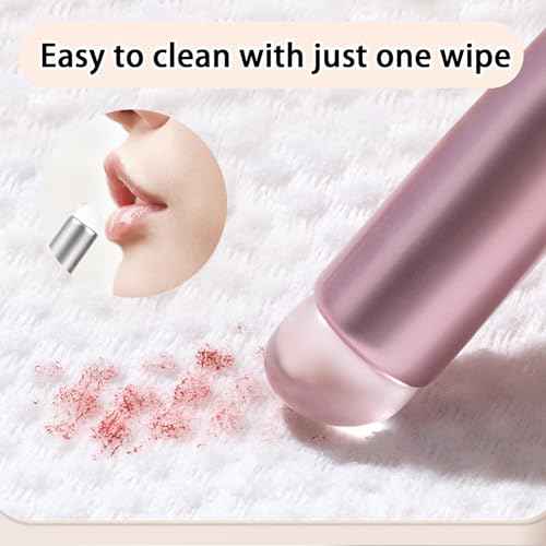 2PCS Silicone Lip Brushes, Lip Applicator, Makeup Brush for Concealer, With Gradient Color Handle£¨Pink + Purple£©
