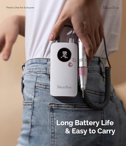 MelodySusie SC320F 30000RPM Rechargeable Nail Drill