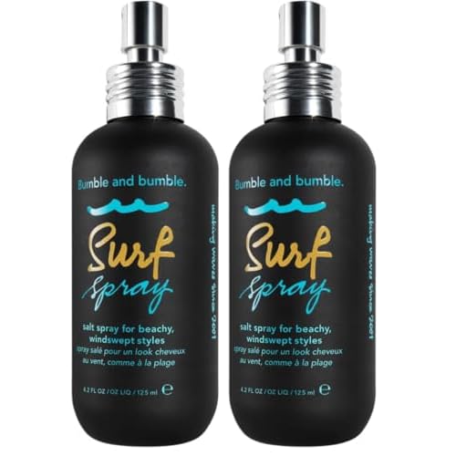 Bumble and bumble. Surf Sea Salt Spray | Volumizing | Adds Texture + Matte Finish, Wavy Straight