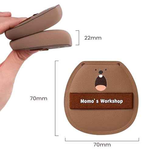 Makeup Sponges,Blender Sponges,Lychee Pattern Leather, Ultra Soft Bouncy Blender for Liquid Foundation, Rubycell, Perfect for Nose Wing & Under Eye,Travel Friendly & Reusable.2PCS