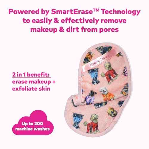 The Original Makeup Eraser, Erase All Makeup With Just Water, Including Waterproof Mascara, Eyeliner, Foundation, Lipstick, Sunscreen, and More! Puppy, 1ct.