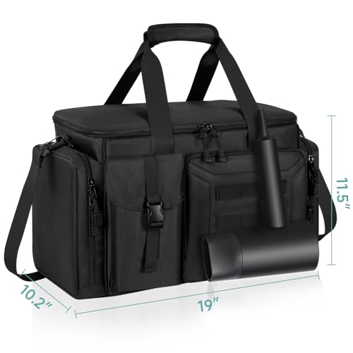 Professional Barber Tool Bag with Adjustable Dividers