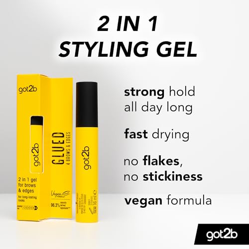 Got2b Glued Brows & Edges Eyebrow Gel 72hr Hold 16ml
