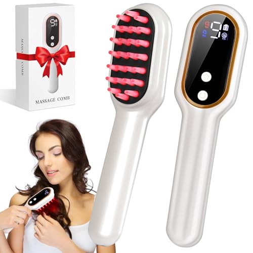 Laser Hair Growth Comb with Red Light Therapy