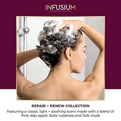 Infusium Moisturize and Replenish Professional Shampoo - 33.8oz - Avocado and Olive Oil (Pack of 2)