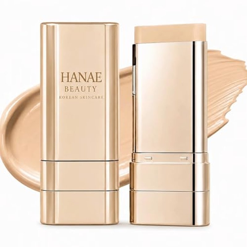 Hanae Korean Foundation Stick with Brush - Full Coverage